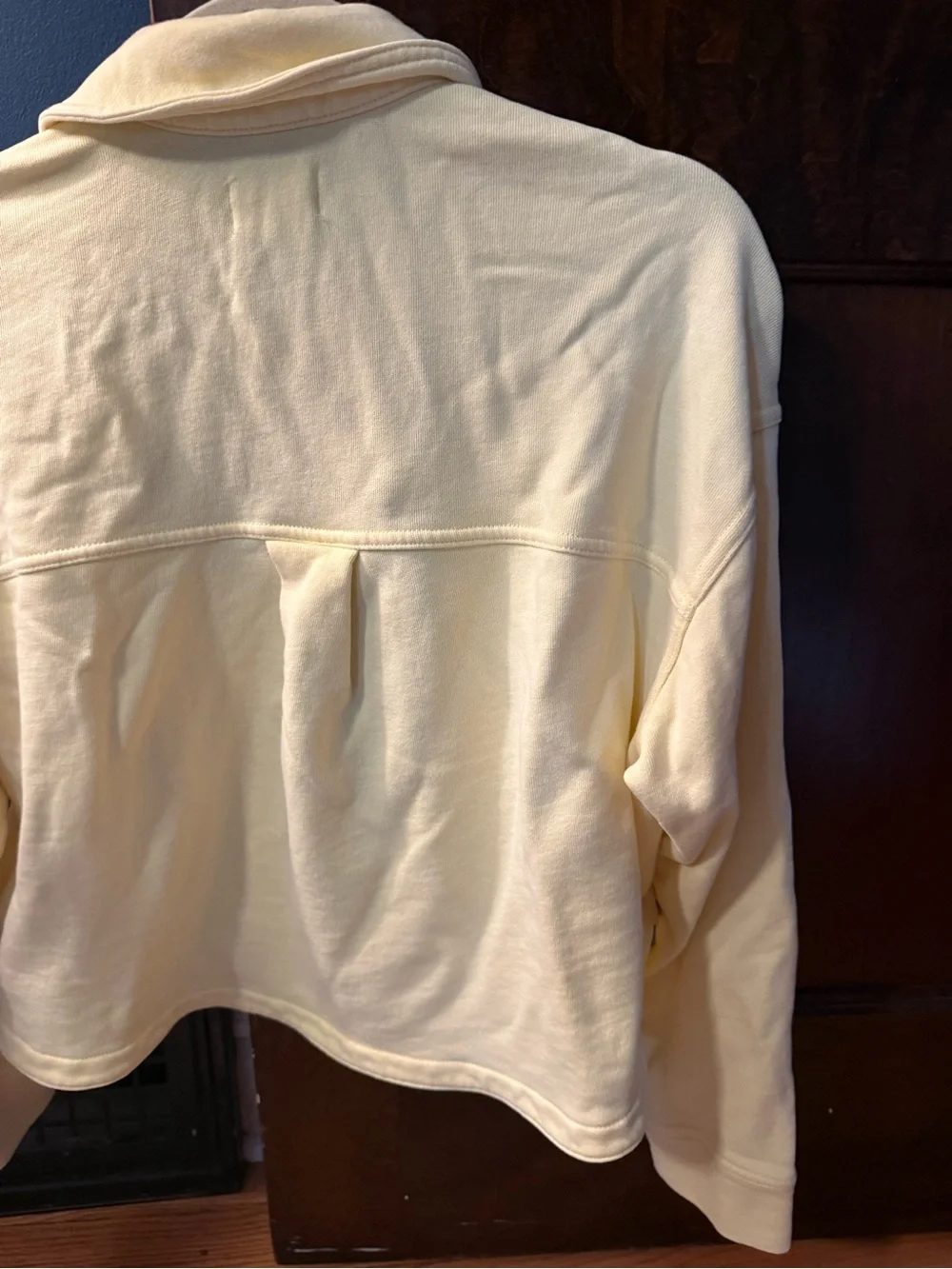 Z Supply Women's Yellow All Day Cropped Knit Jacket size XS